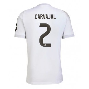 Real Madrid Daniel Carvajal #2 Jalkapallovaatteet Kotipaita 2025-26 Lyhythihainen